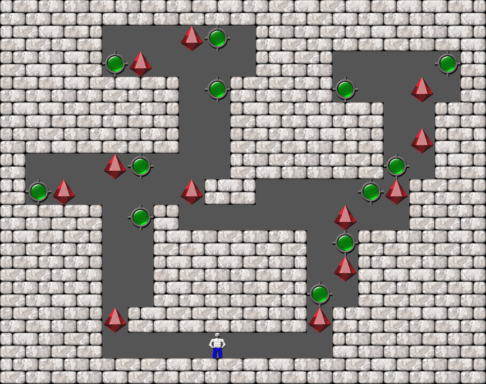 Sokoban More Bugs collections level 724